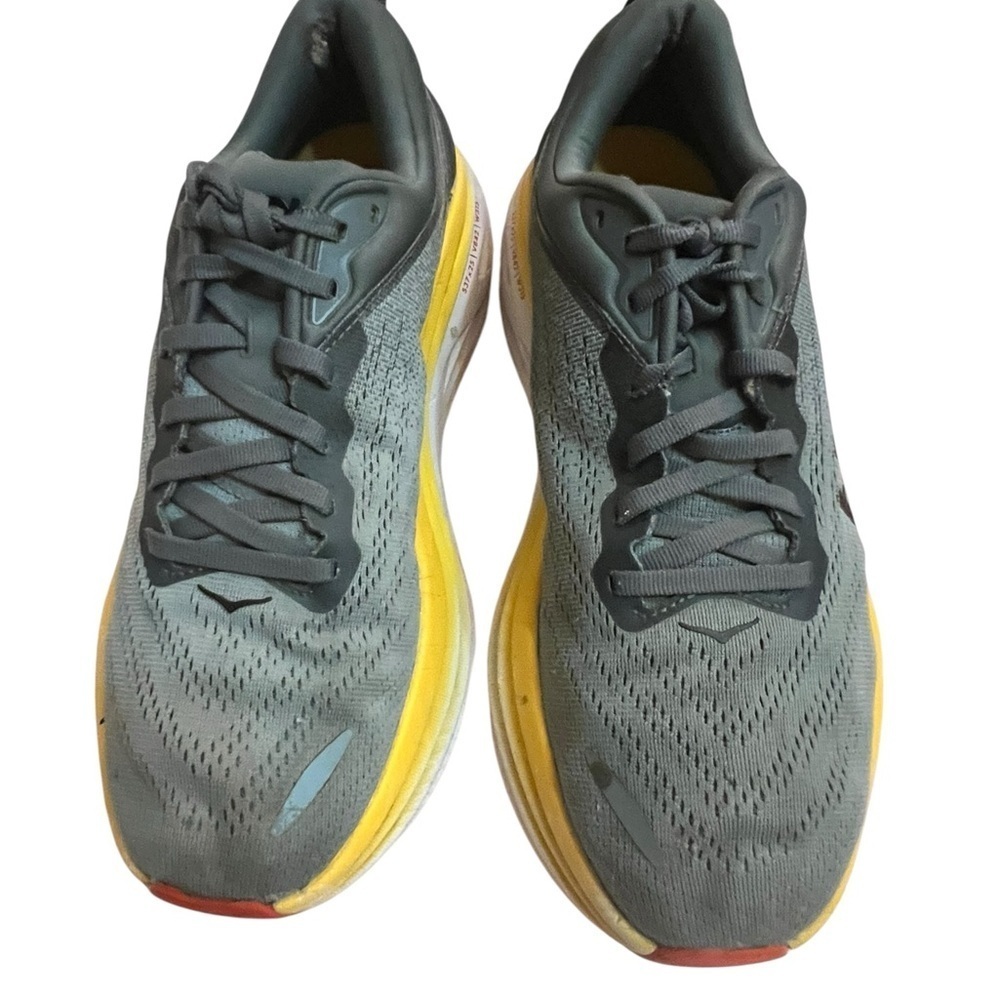 Hoka Bondi 8 Sneakers Men Lifestyle Sport Shoes Light Breathable  shoes size9D